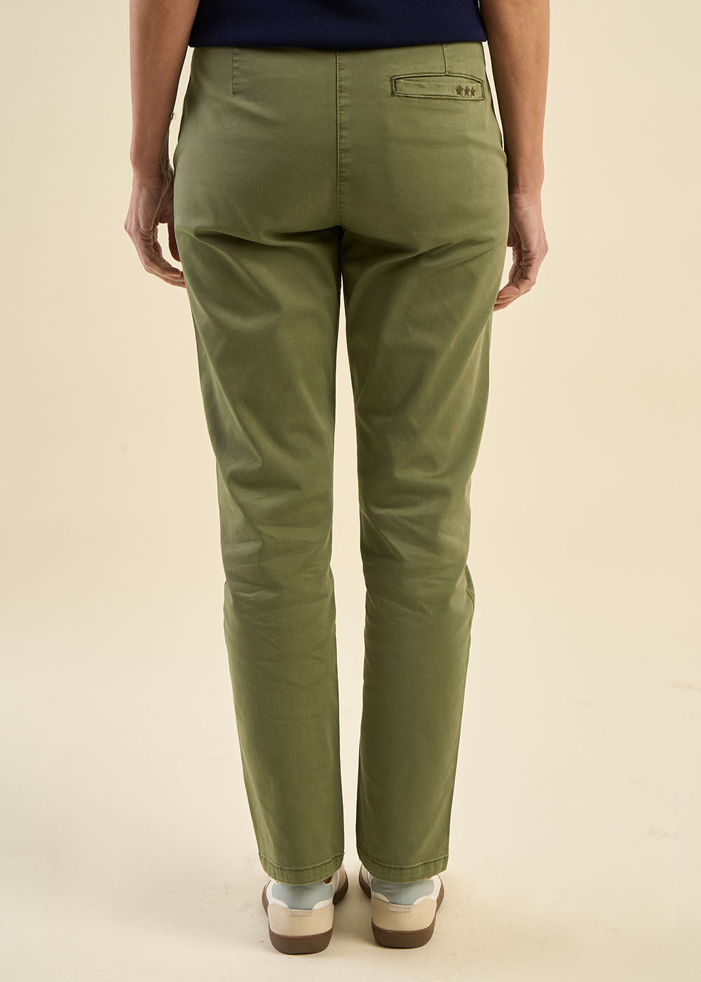 PAKUMI Pantalon chino taille basse - 3 - Sud Express - Sud Express