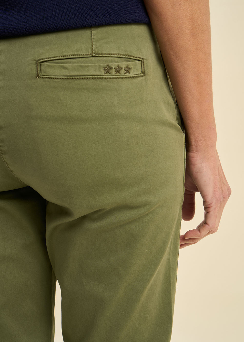 PAKUMI Pantalon chino taille basse - 4 - Sud Express - Sud Express