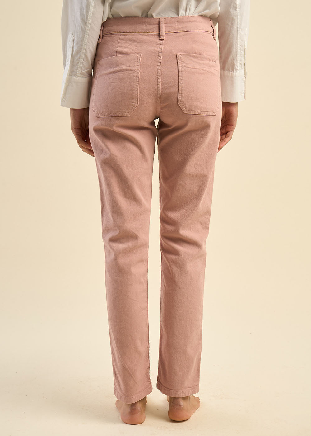 Pantalon en toile de coton - Sud Express - 3 - Sud Express