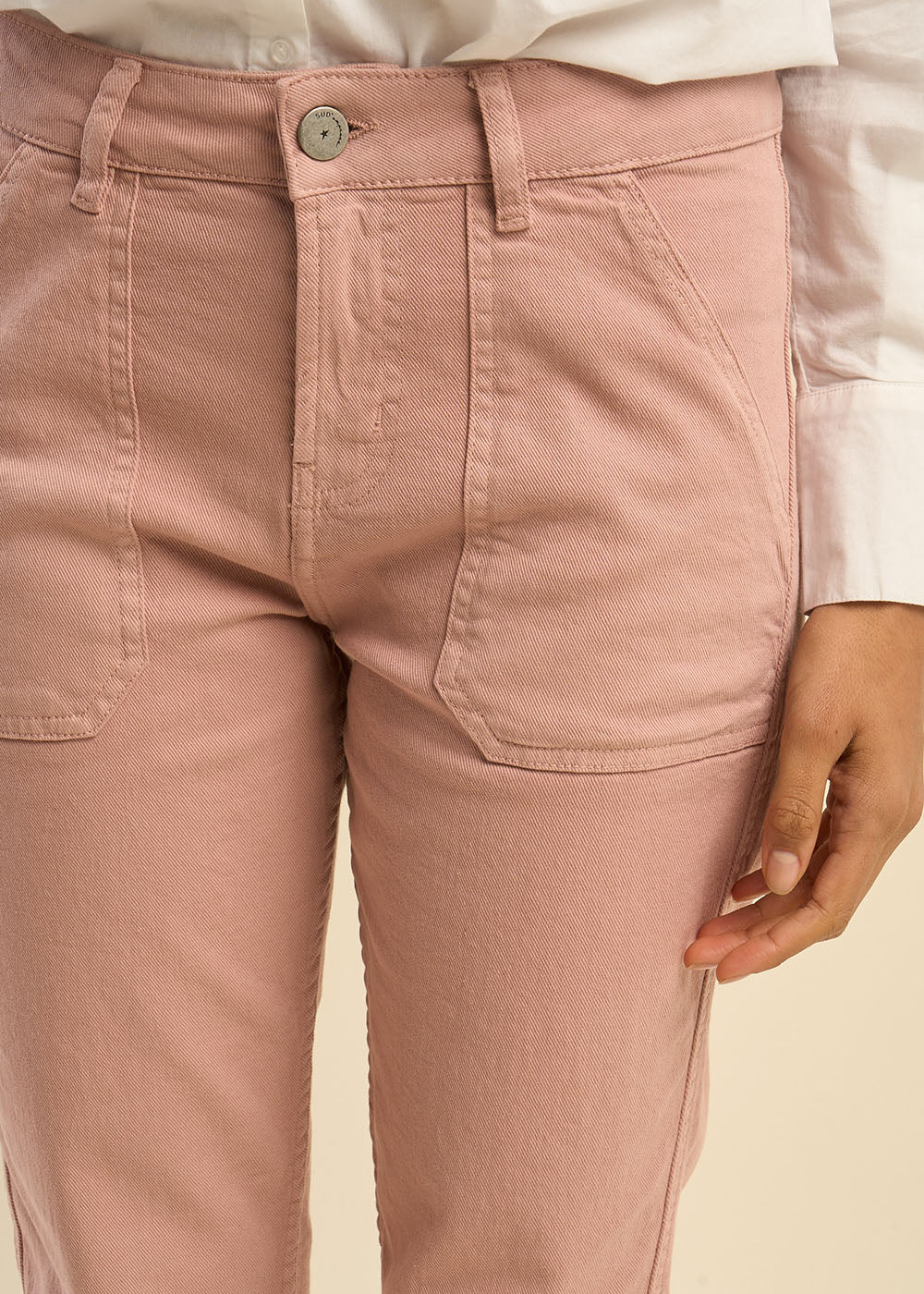 Pantalon en toile de coton - Sud Express - 5 - Sud Express