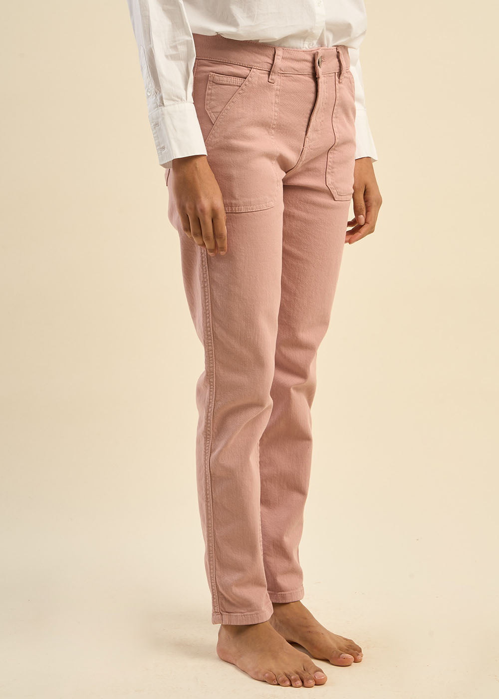 Pantalon en toile de coton - Sud Express - 6 - Sud Express