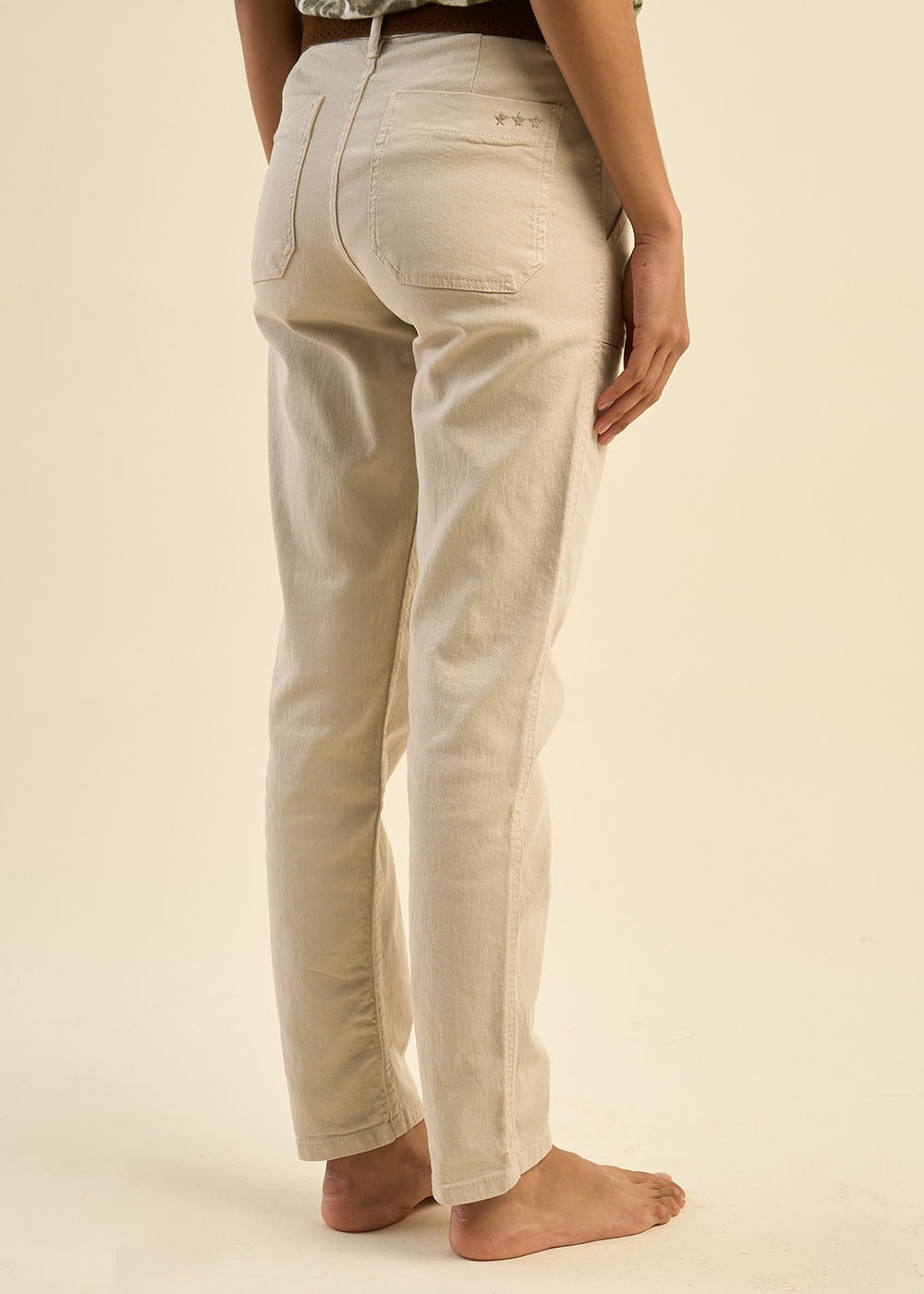 Pantalon en toile de coton - Sud Express - 3 - Sud Express