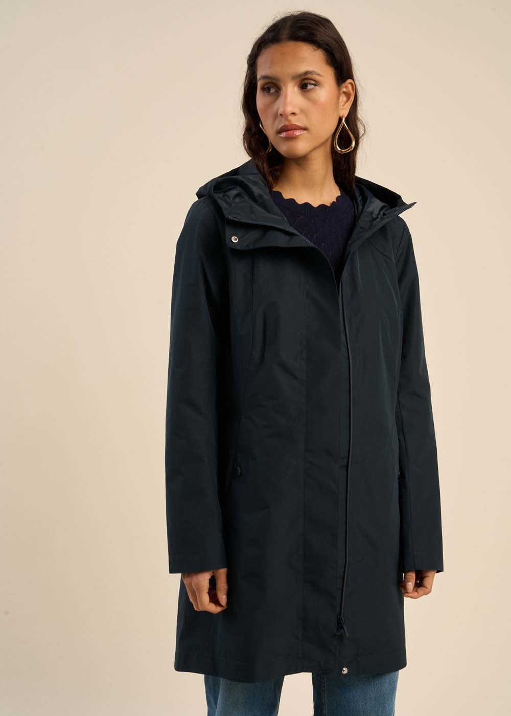 parka déperlante à zip - Sud Express - 5 - Sud Express