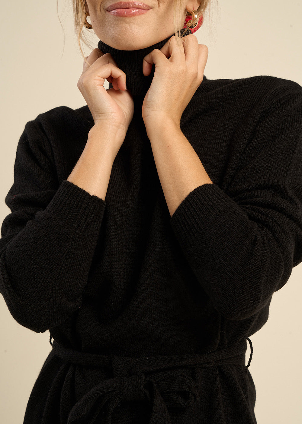 RONY Robe en maille à col roulé - 2 - Sud Express - Sud Express