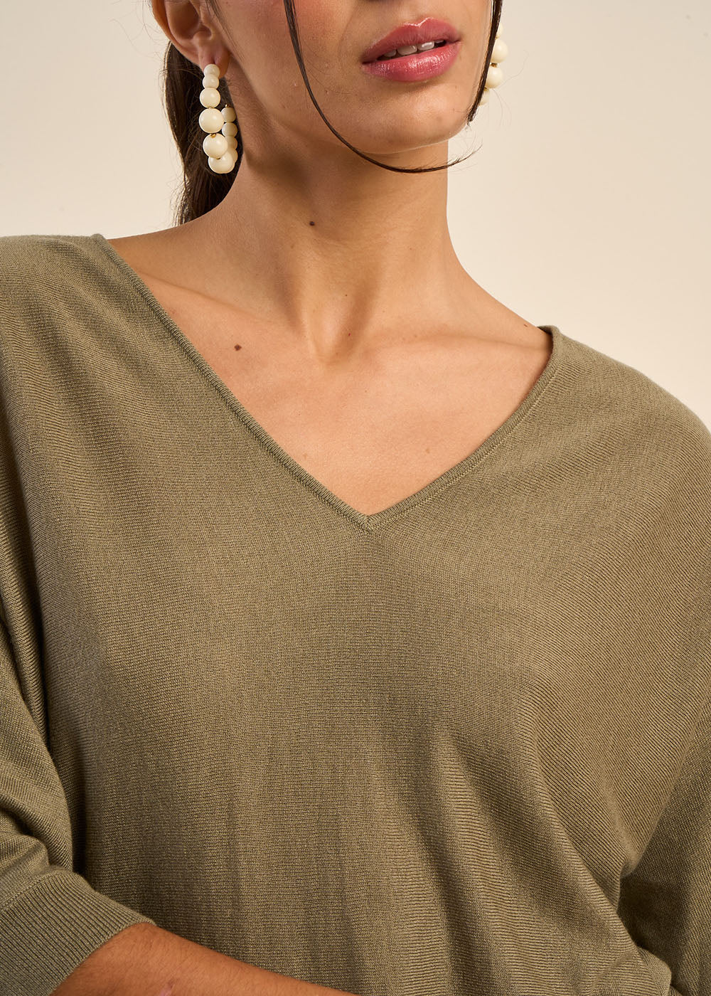 MARILOUIS Pull oversize manches chauves souris - 2 - Sud Express - Sud Express