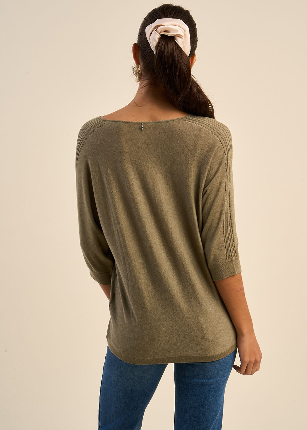 MARILOUIS Pull oversize manches chauves souris - 3 - Sud Express - Sud Express