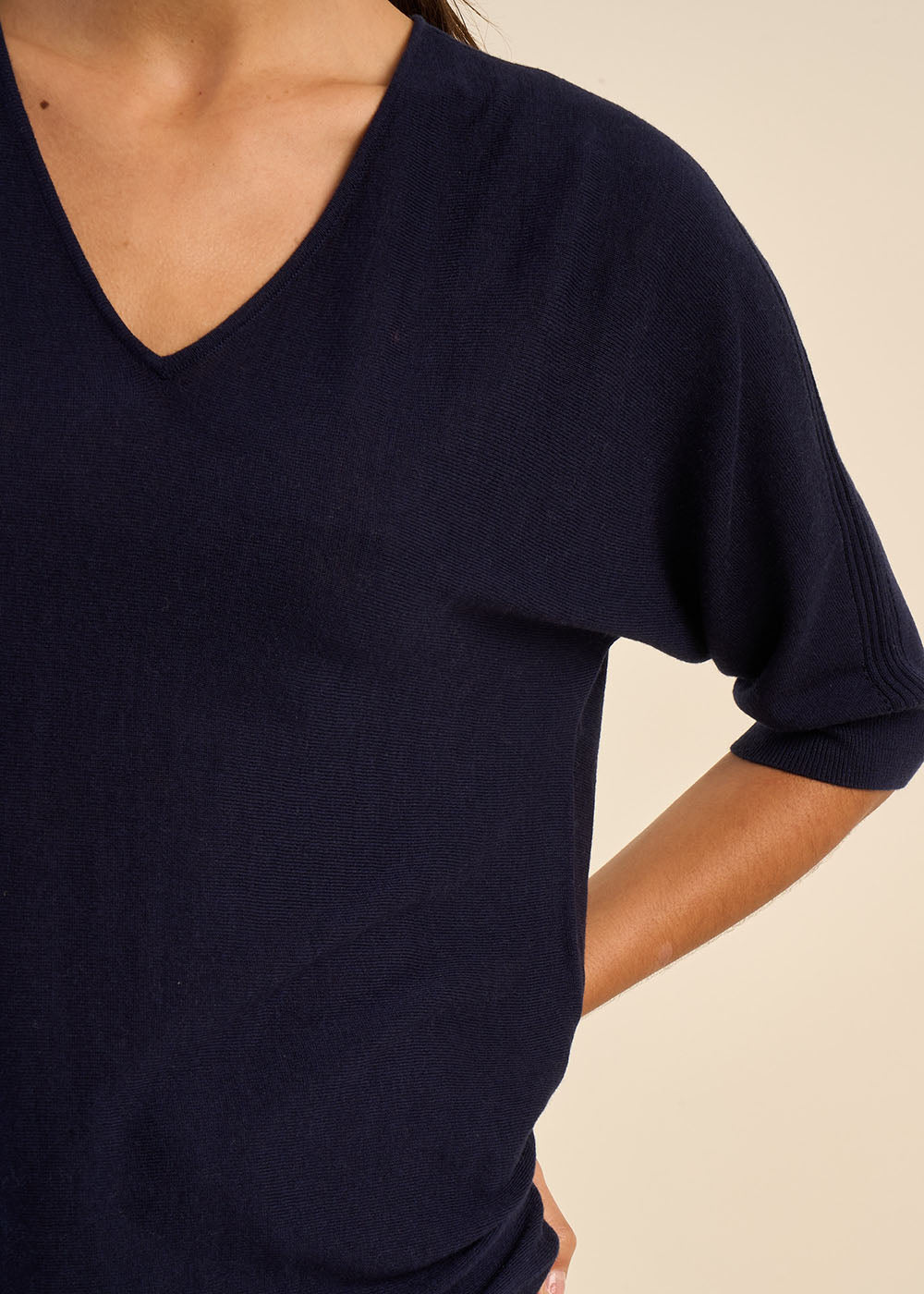 MARILOUIS Pull oversize manches chauves souris - 4 - Sud Express - Sud Express