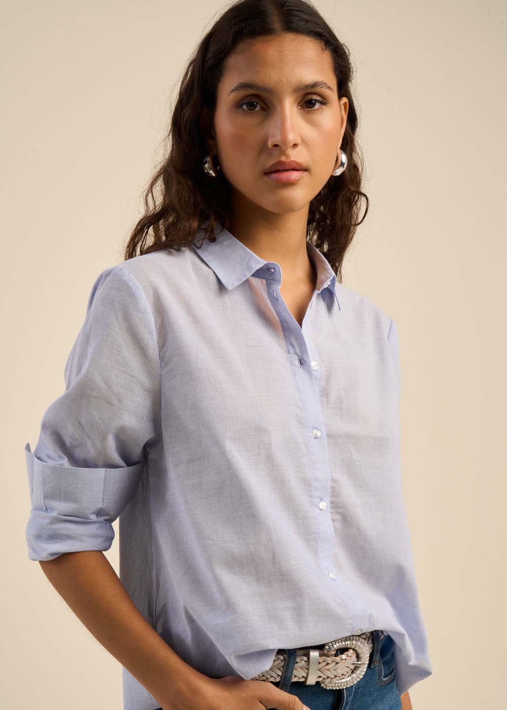 CORMALYNA Chemise fluide à col classique - 1 - Sud Express - Sud Express