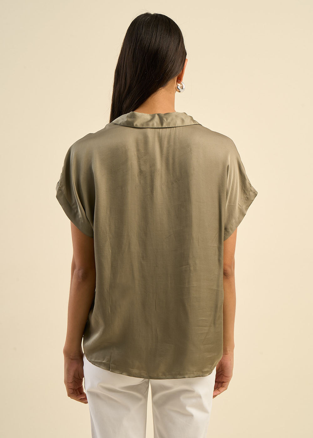 TOSKANA Top col chemisier coupe fluide - 3 - Sud Express - Sud Express