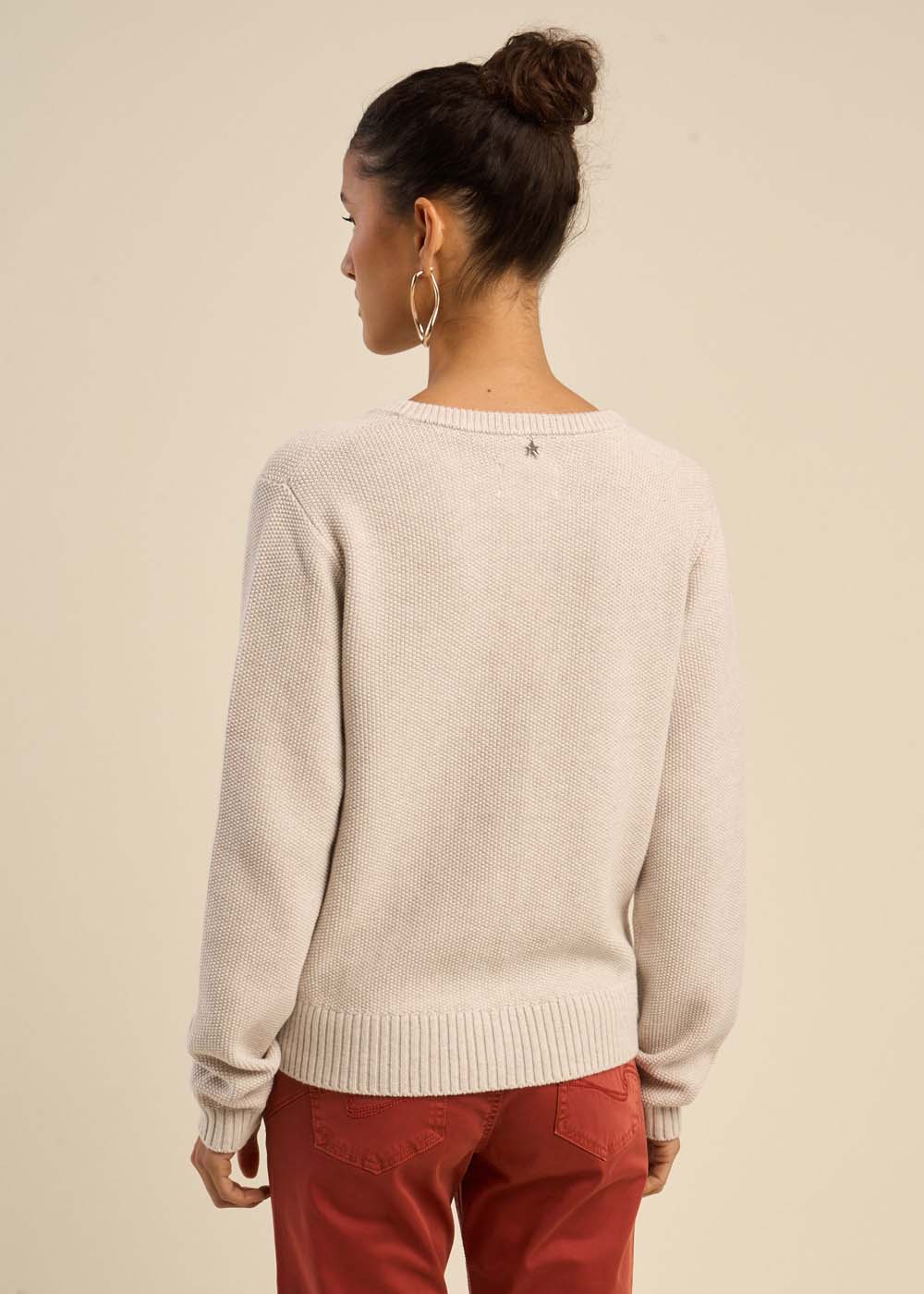 Gilet col rond à boutons bjoux - Sud Express - 3 - Sud Express