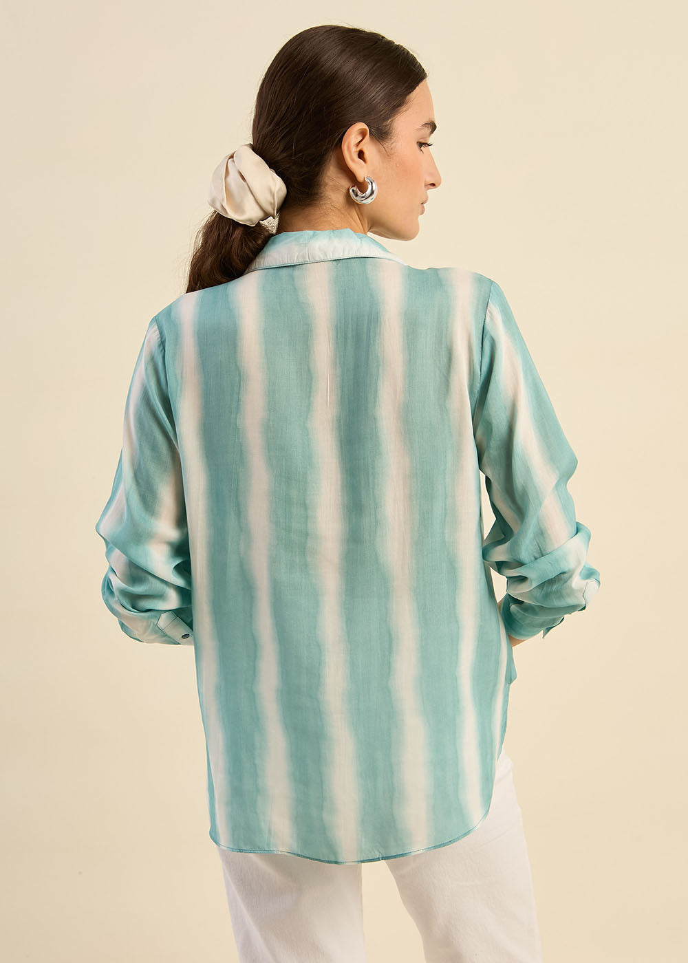 Top fluide à rayures tie and dye - Sud Express - 3 - Sud Express