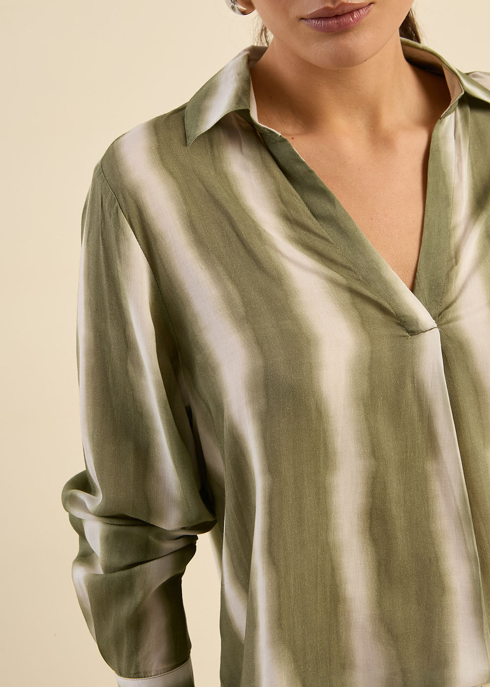 TAVALINE Top fluide à rayures tie and dye - 2 - Sud Express - Sud Express