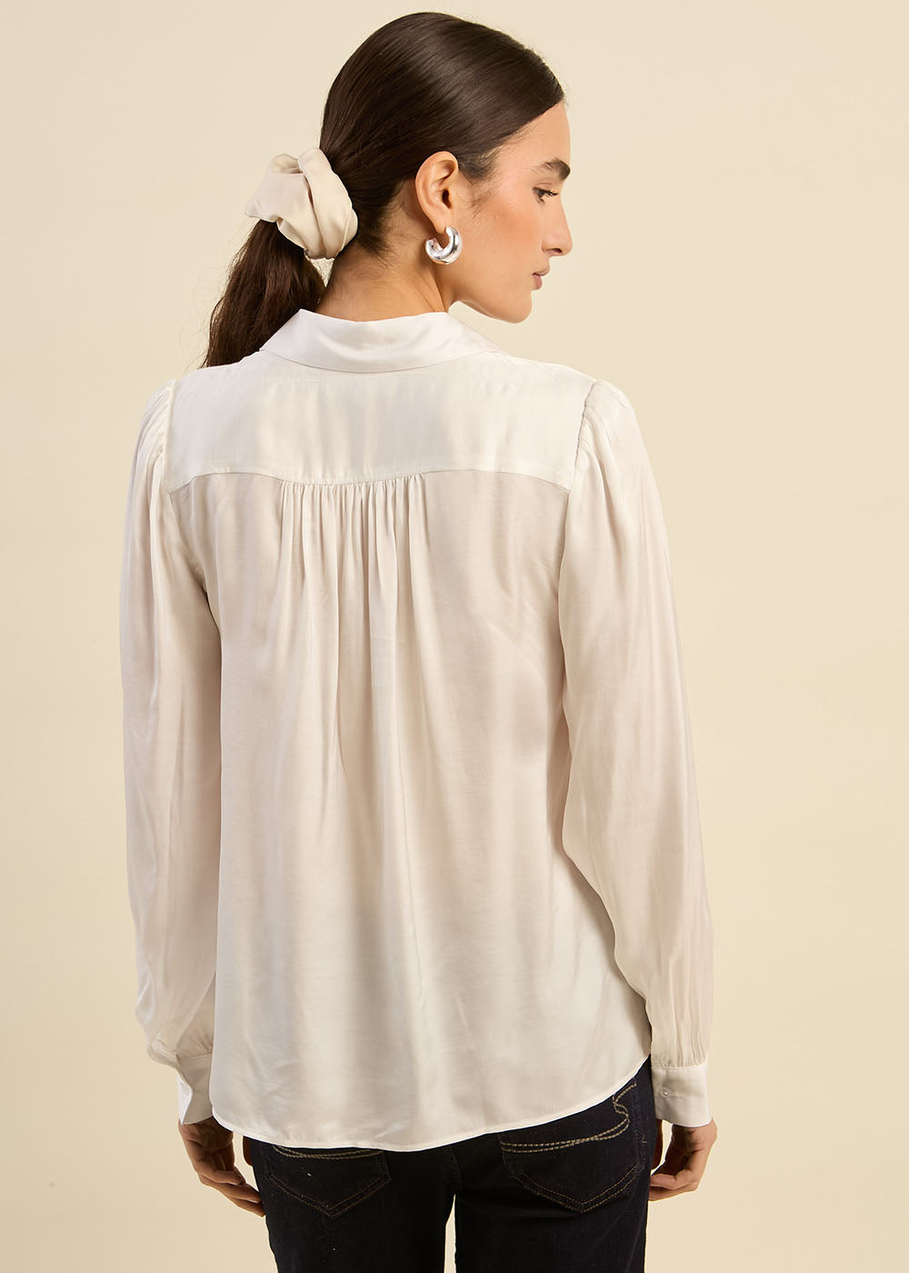 TEDY Blouse fluide à col V - 3 - Sud Express - Sud Express