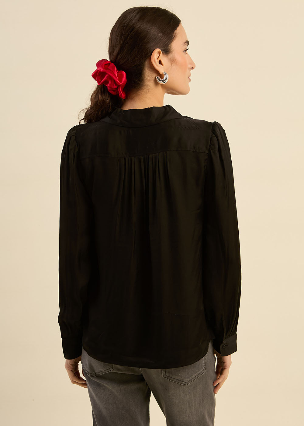 TEDY Blouse fluide à col V - 3 - Sud Express - Sud Express