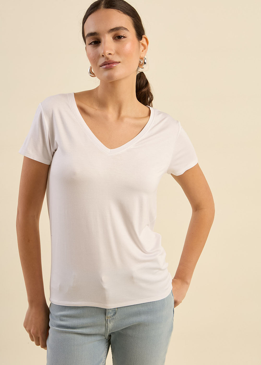 TABILY Tee-shirt col V - 4 - Sud Express - Sud Express