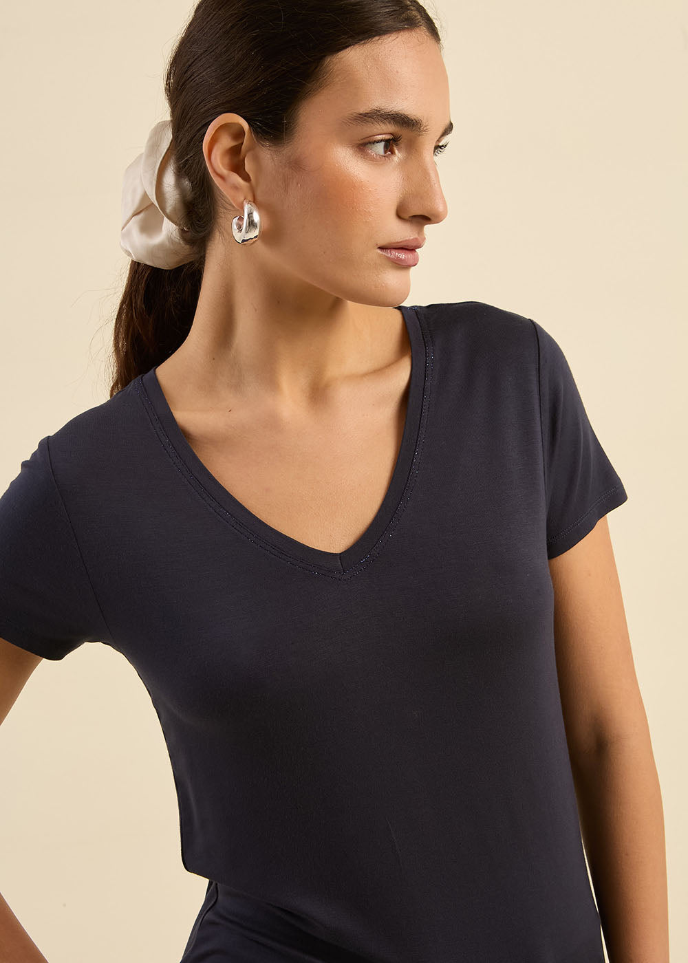 TABILY Tee-shirt col V - 1 - Sud Express - Sud Express