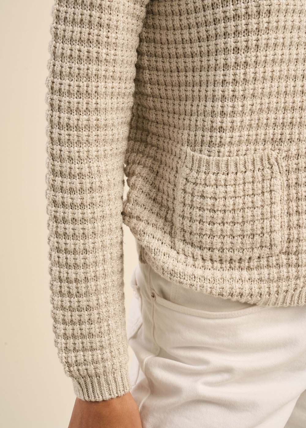 GILARYO Gilet détails boutons bijoux - 4 - Sud Express - Sud Express