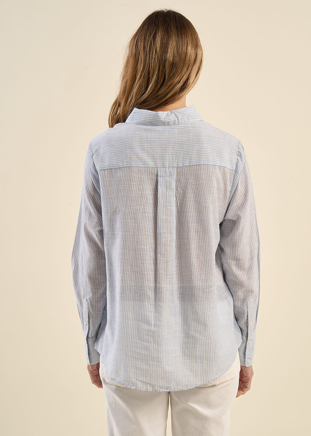 CARTALIA Chemise à rayures avec détail lurex - 3 - Sud Express - Sud Express