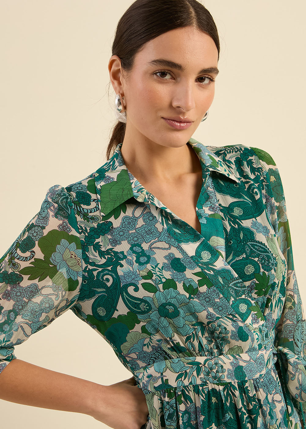 RALIYA Robe longue imprimée - 2 - Sud Express - Sud Express