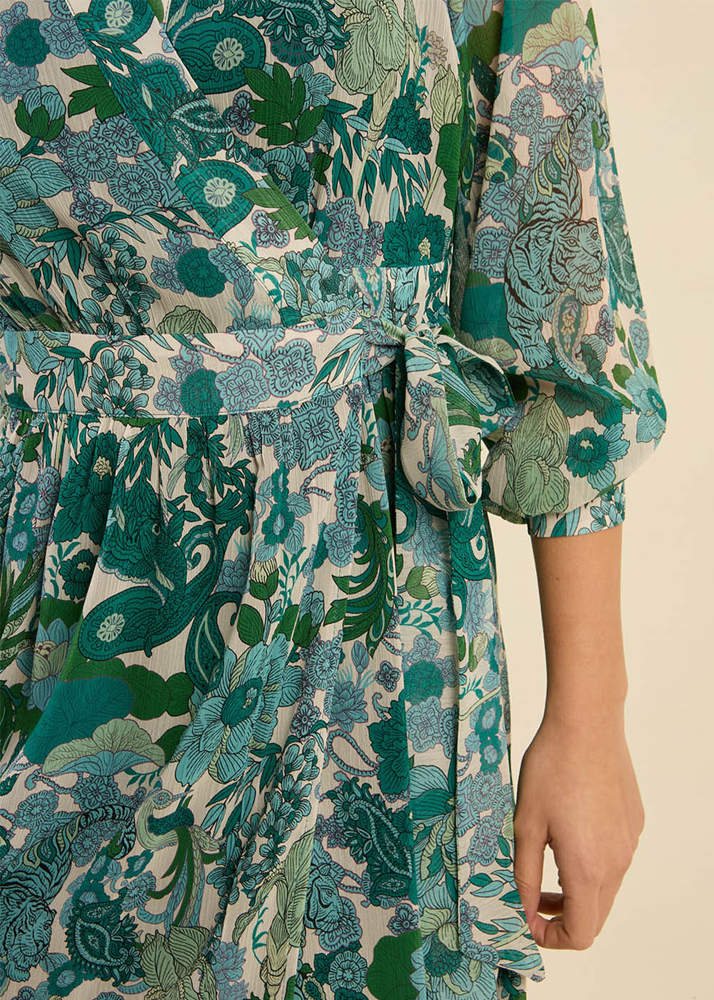 RALIYA Robe longue imprimée - 4 - Sud Express - Sud Express