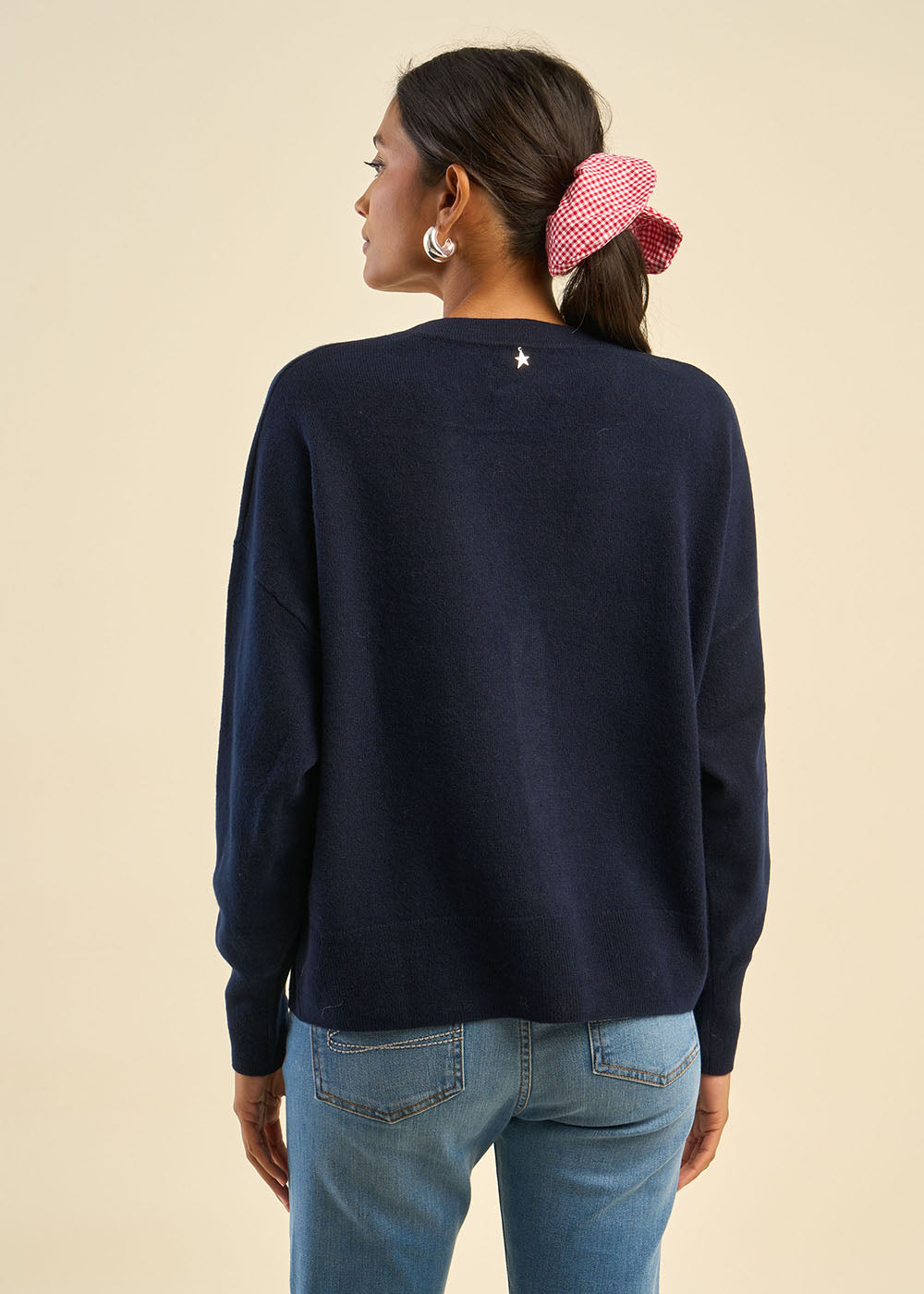 GRAMMOUY Cardigan à col en V 100% cachemire - 3 - Sud Express - Sud Express