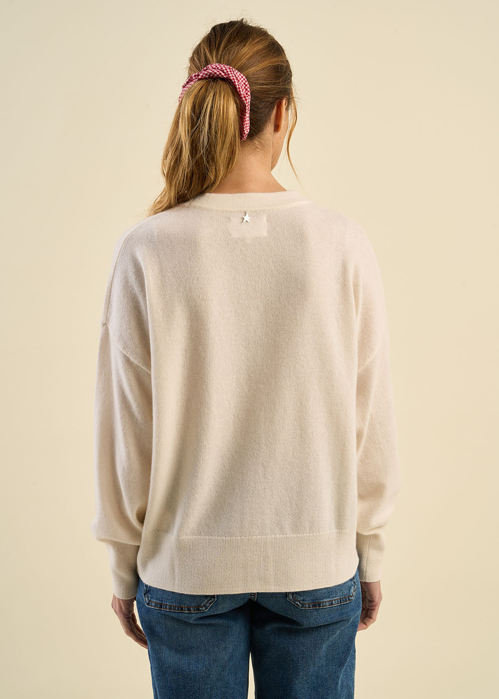 GRAMMOUY Cardigan à col en V 100% cachemire - 3 - Sud Express - Sud Express