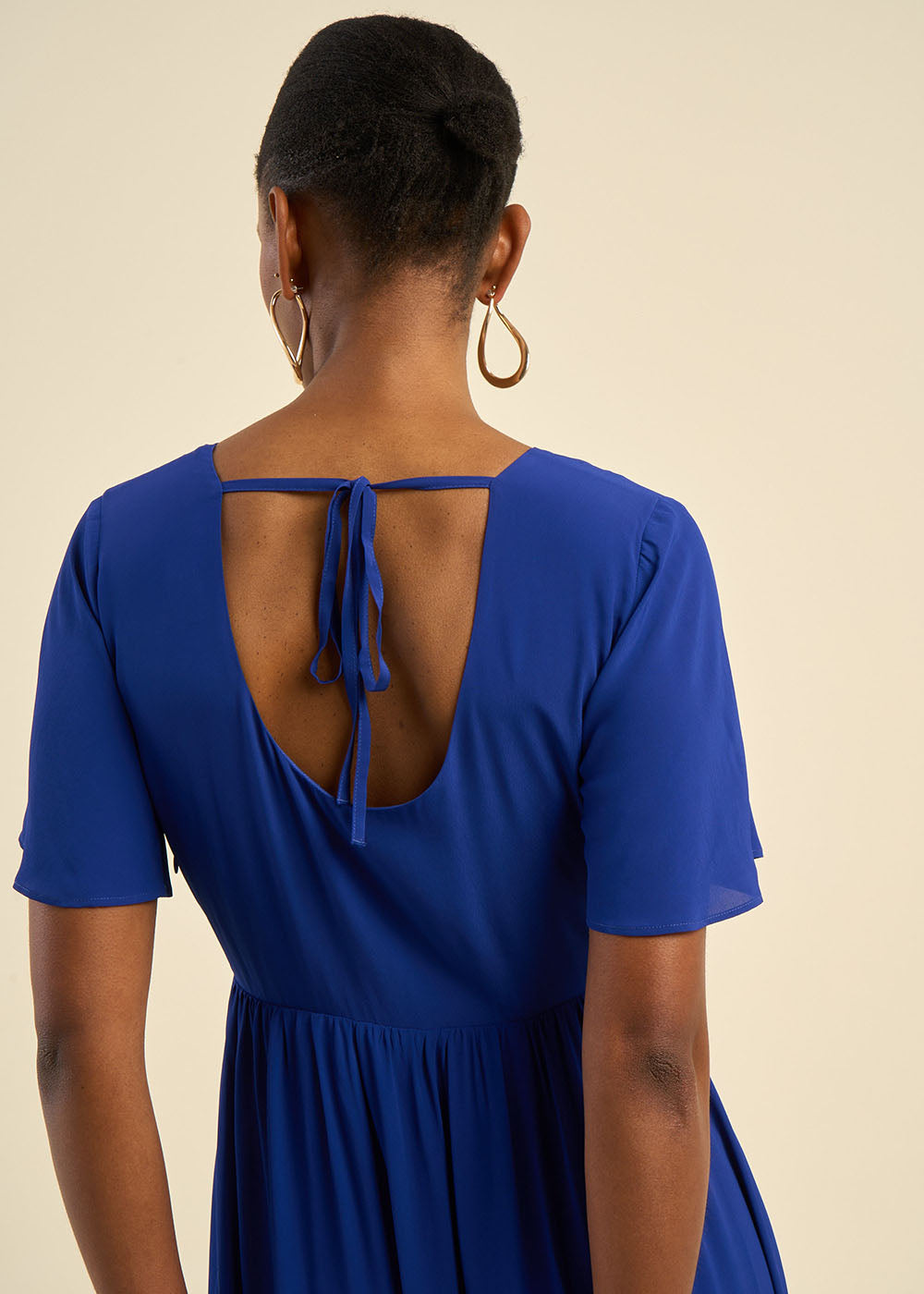 GABI Robe longue fluide à volant - 4 - Sud Express - Sud Express