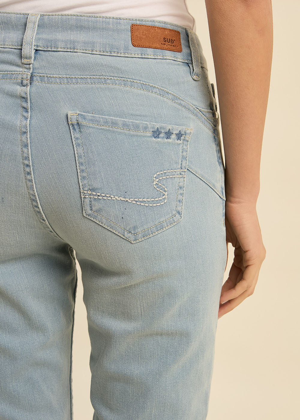 STELLA Jean slim 7/8 cinq poches - 2 - Sud Express - Sud Express