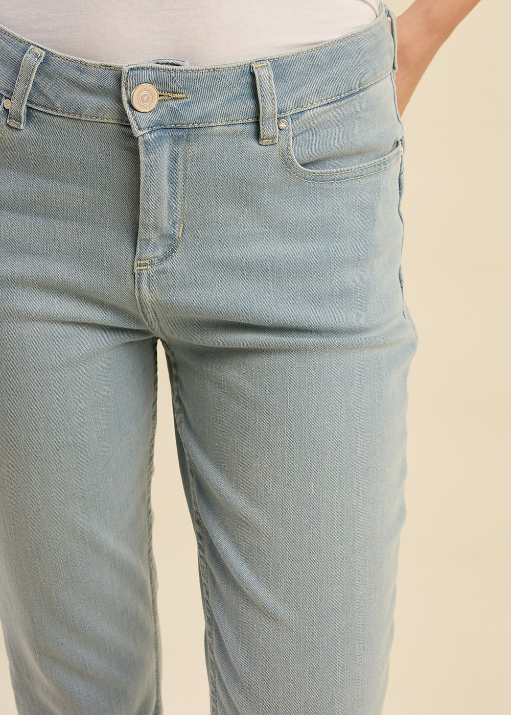 Jean slim 7/8 cinq poches - Sud Express - 5 - Sud Express