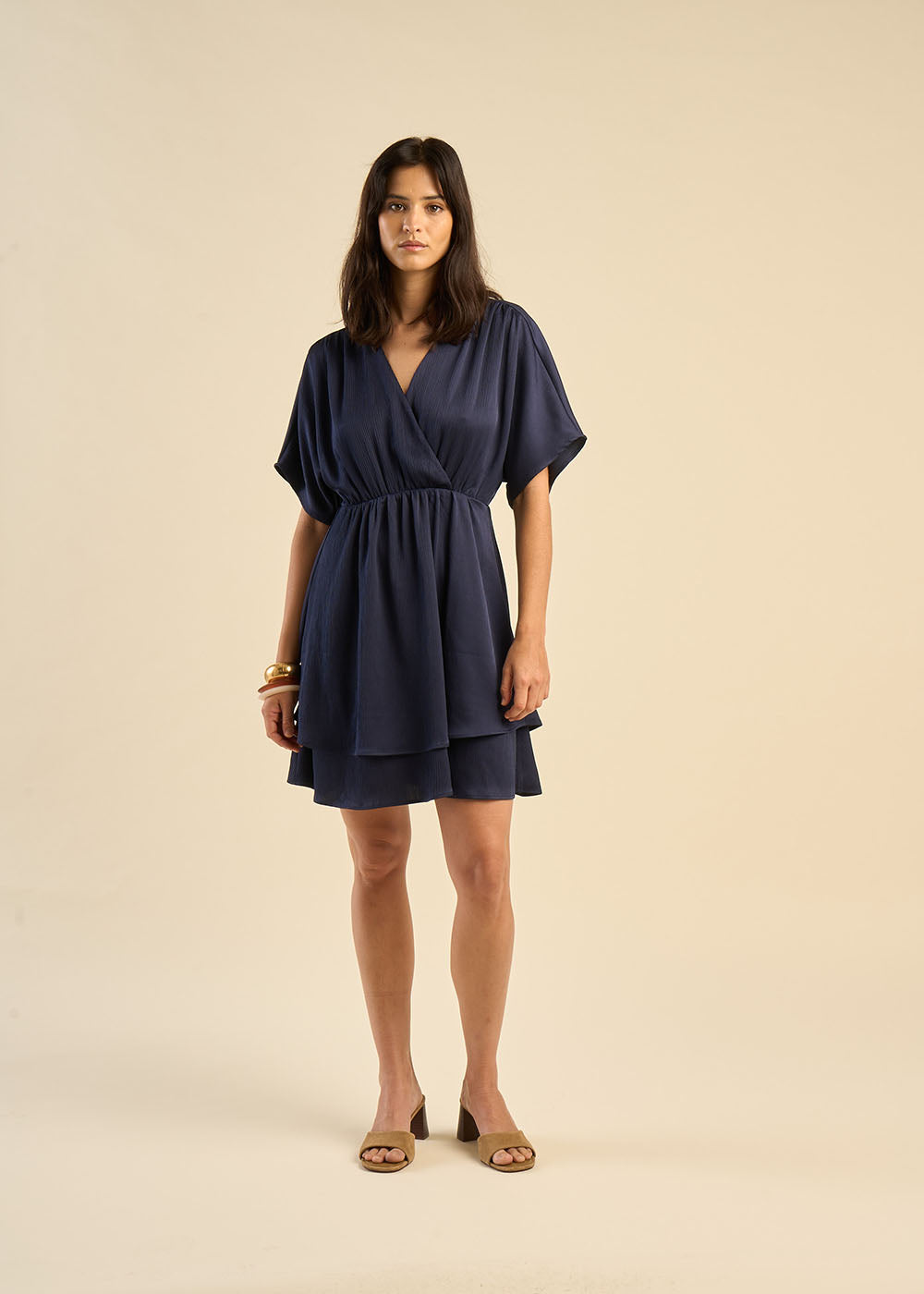 MALHIA Robe courte à volants - 1 - Sud Express - Sud Express