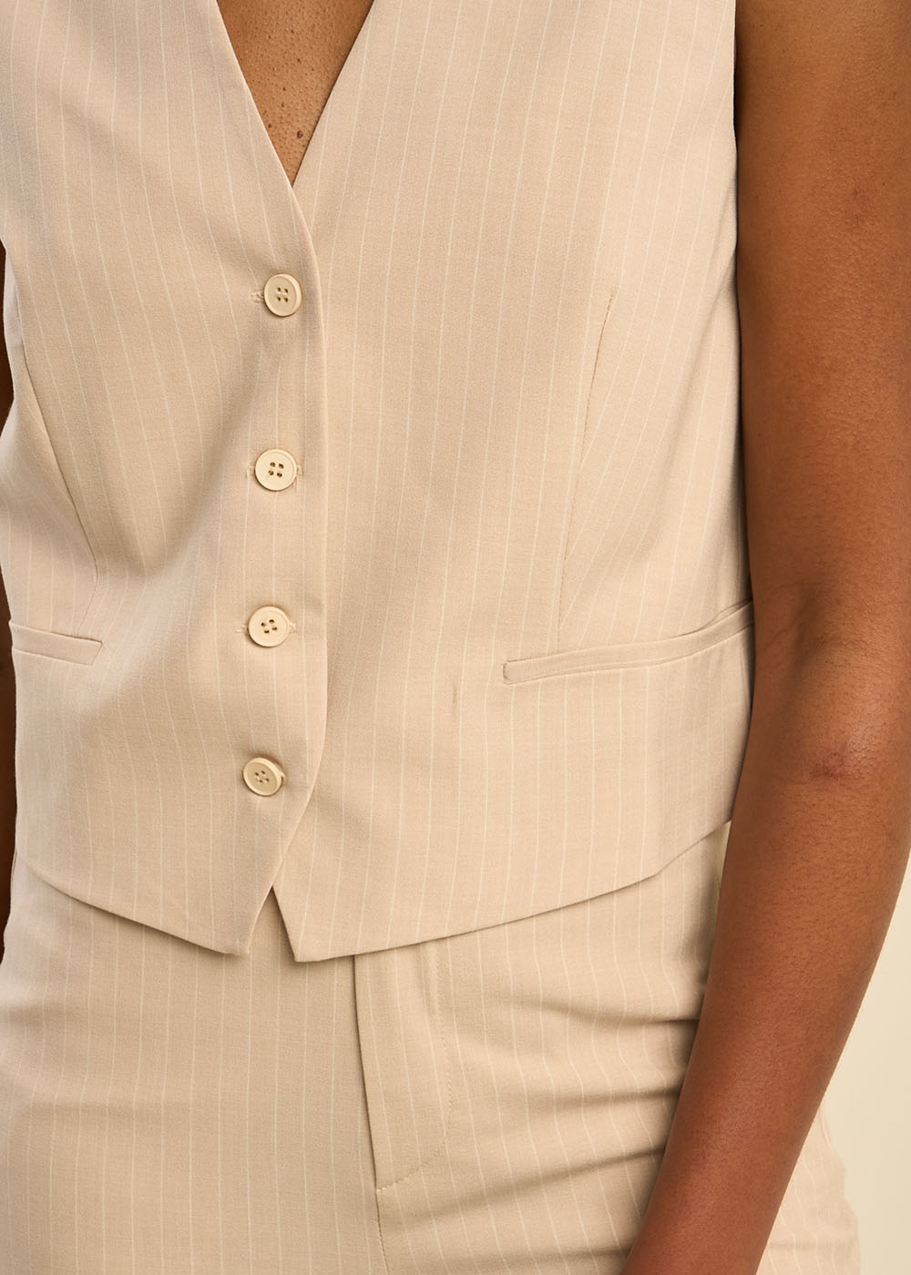 Veston de tailleur à rayures - Sud Express - 5 - Sud Express