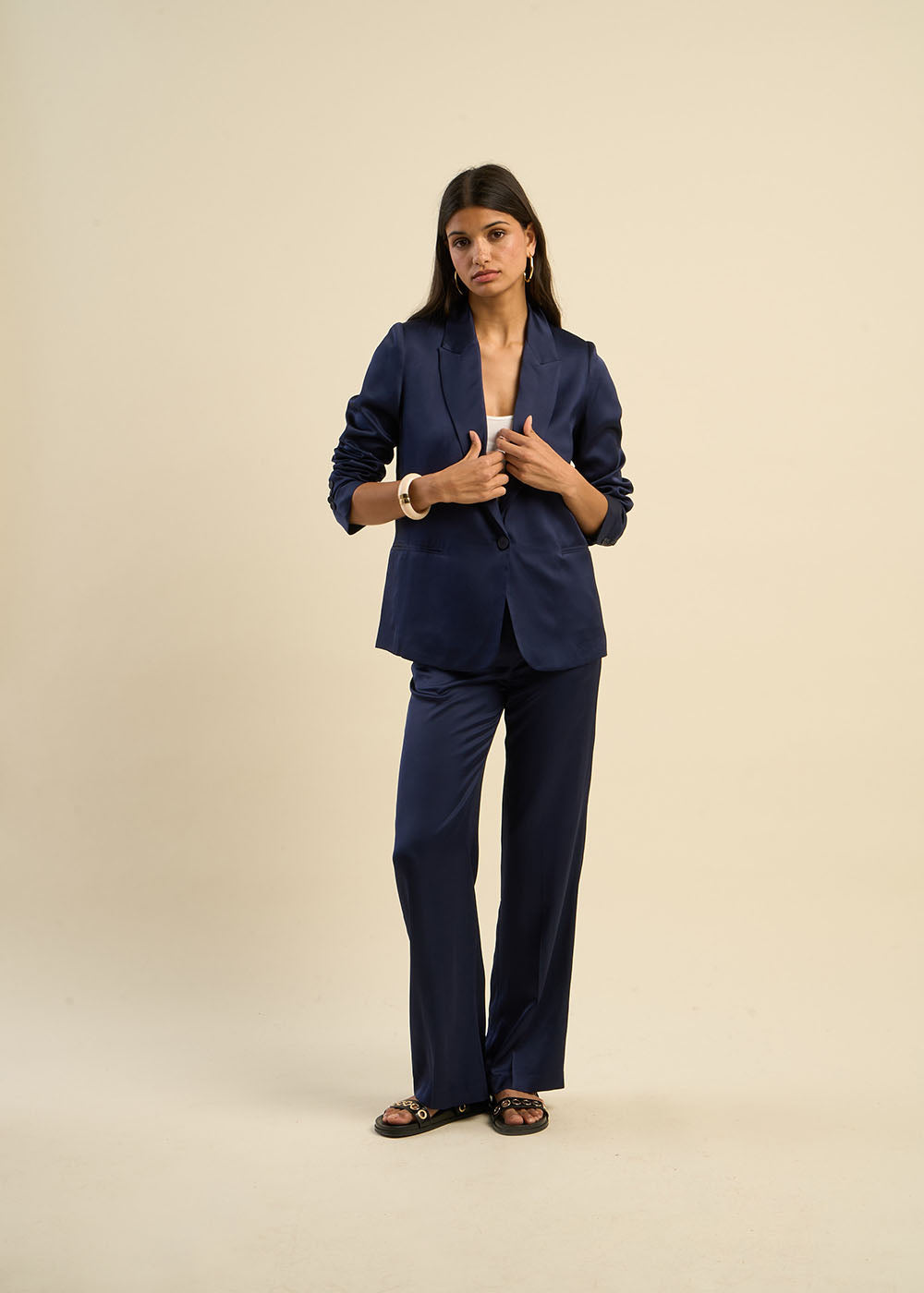 PATY Pantalon satiné - 1 - Sud Express - Sud Express