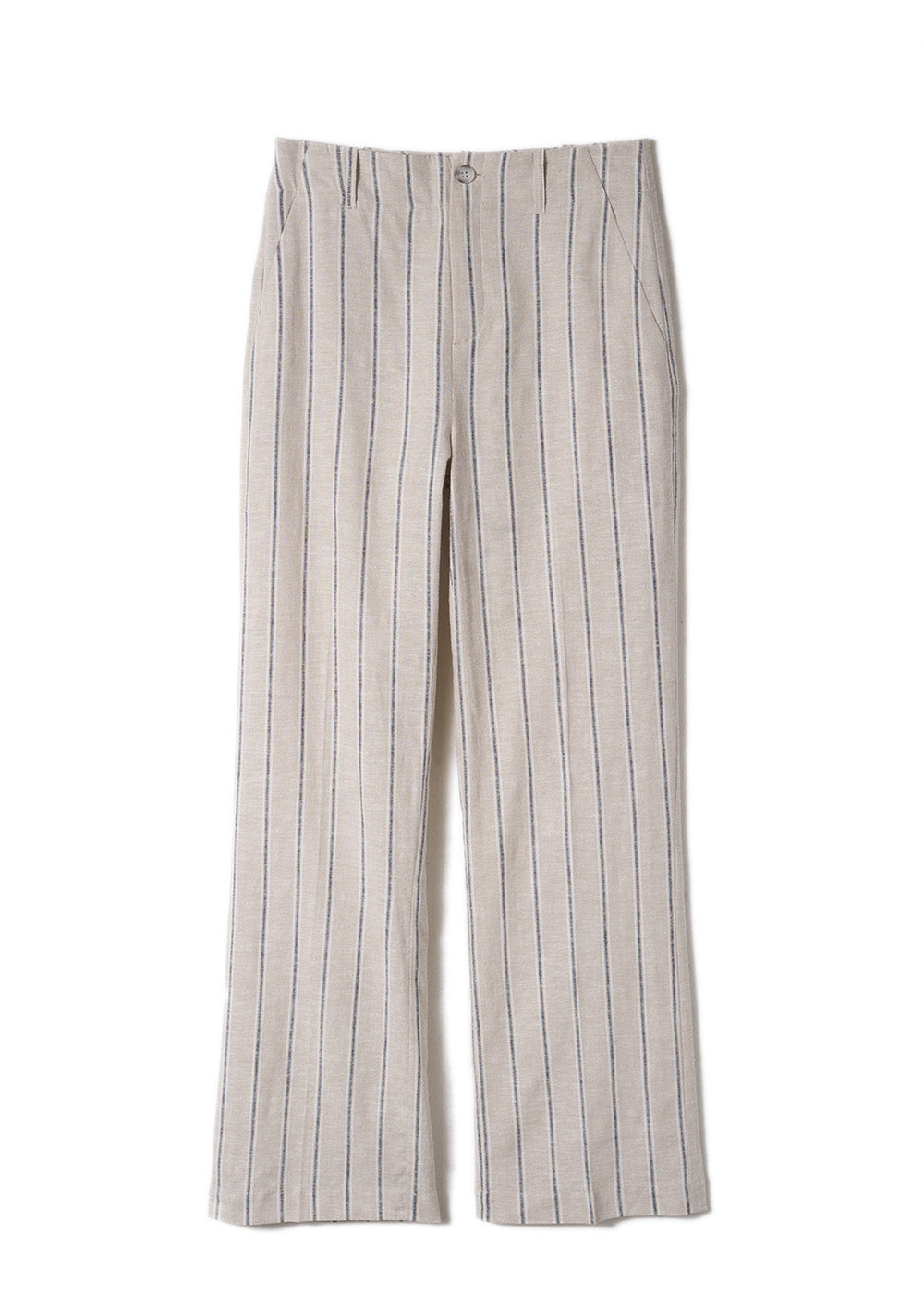 Pantalon large et habillé à fines rayures - Sud Express - 7 - Sud Express