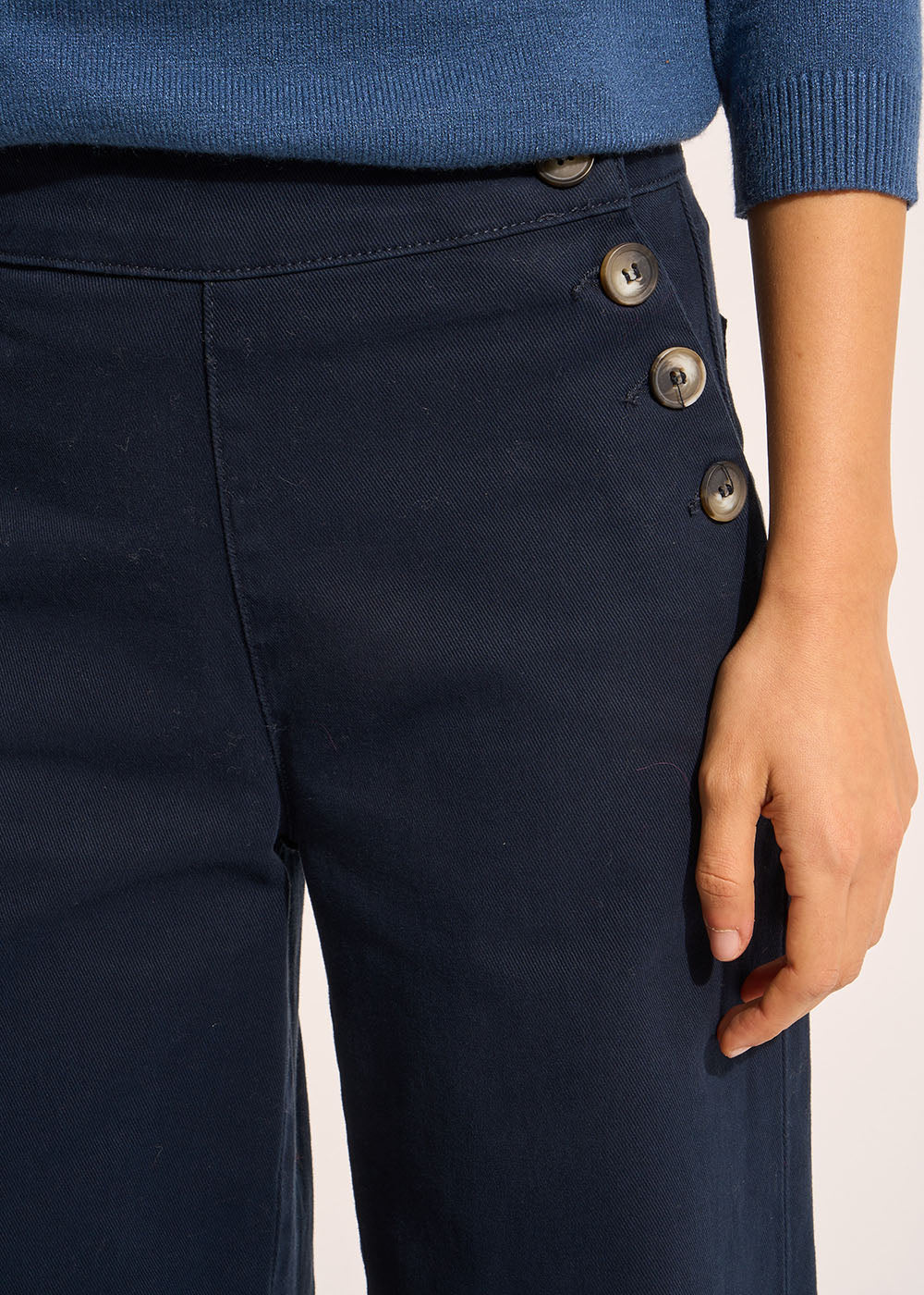 POMELO Pantalon droit à pont - 4 - Sud Express - Sud Express