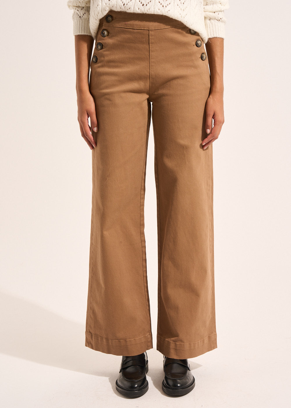 POMELO Pantalon droit à pont - 2 - Sud Express - Sud Express