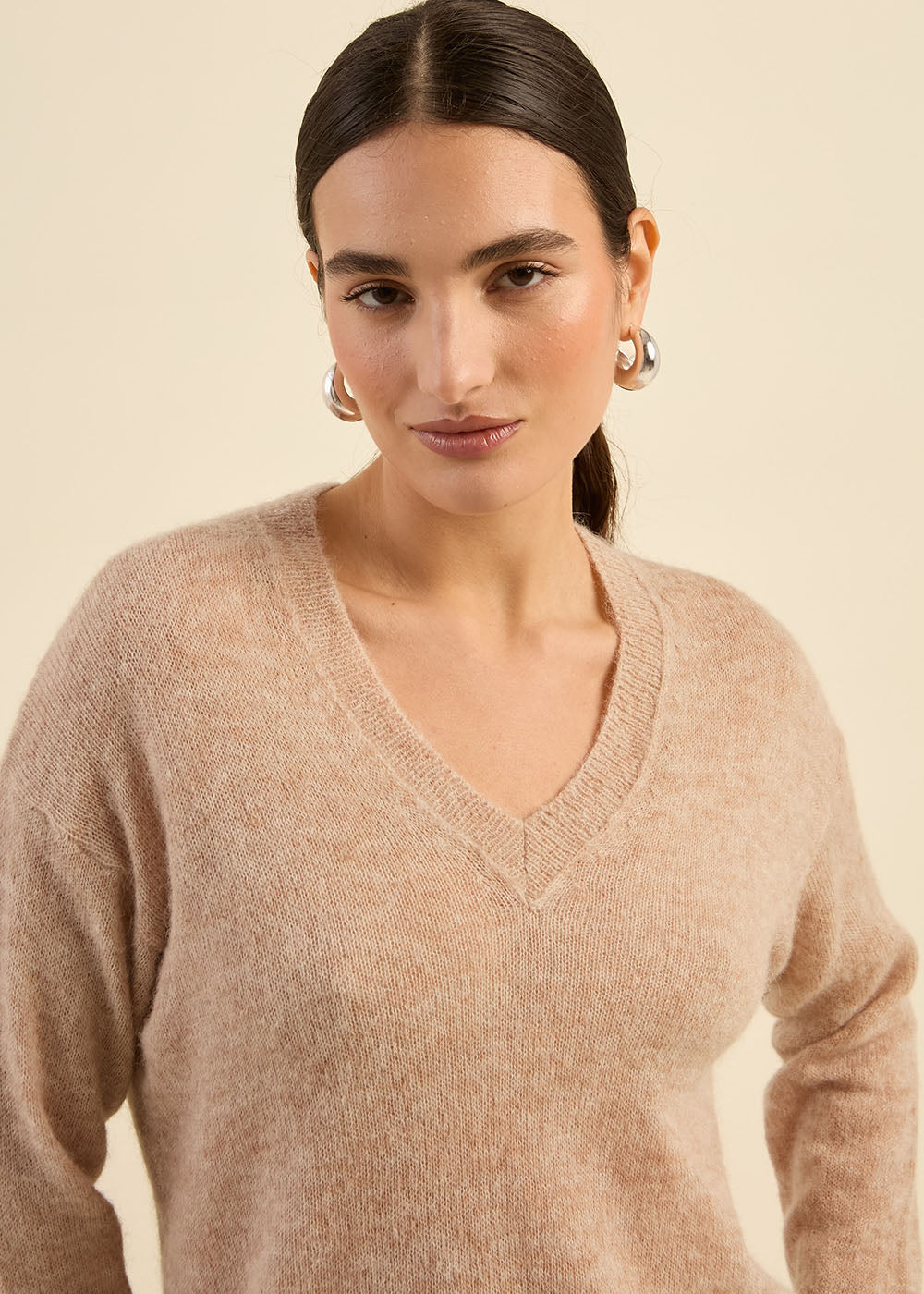 Pull à col V manches longues - Sud Express - 2 - Sud Express