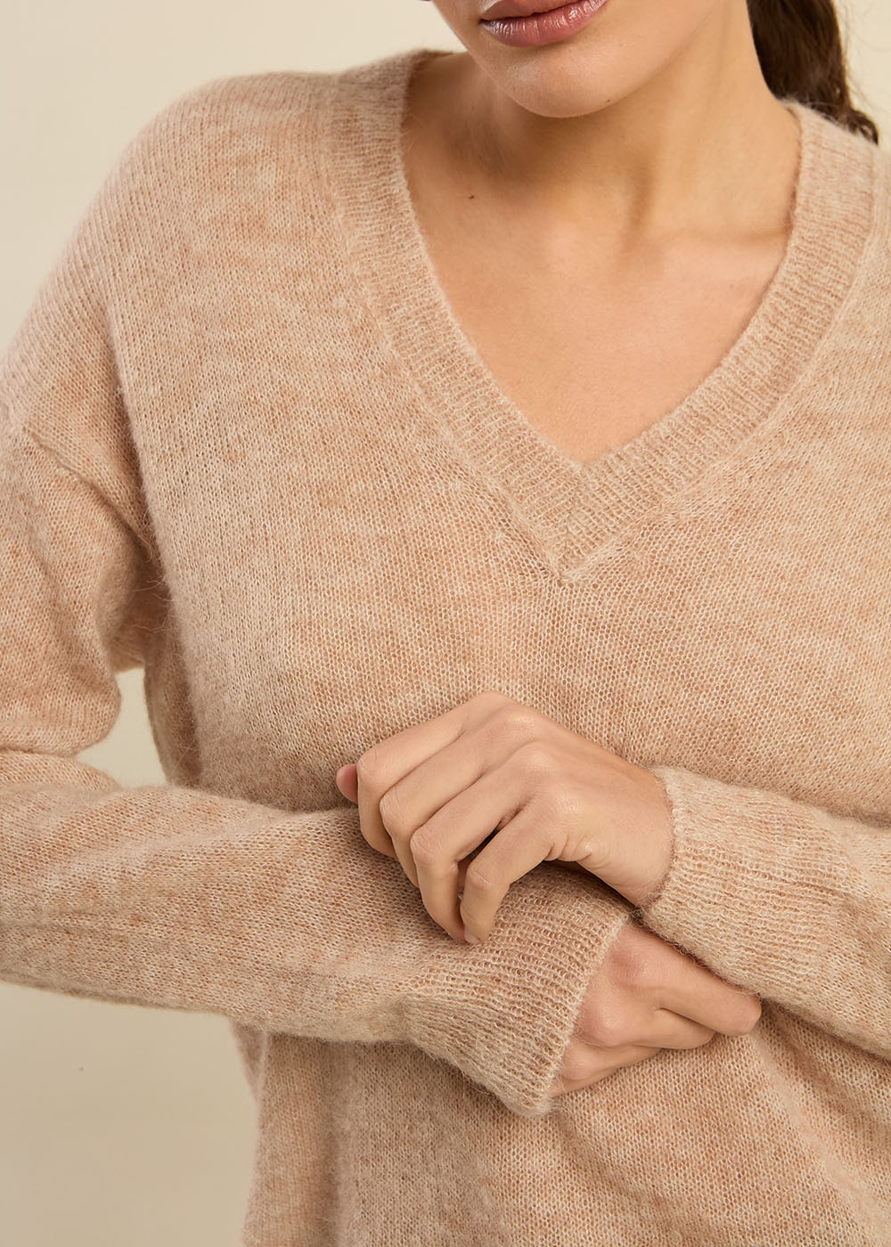 Pull à col V manches longues - Sud Express - 5 - Sud Express