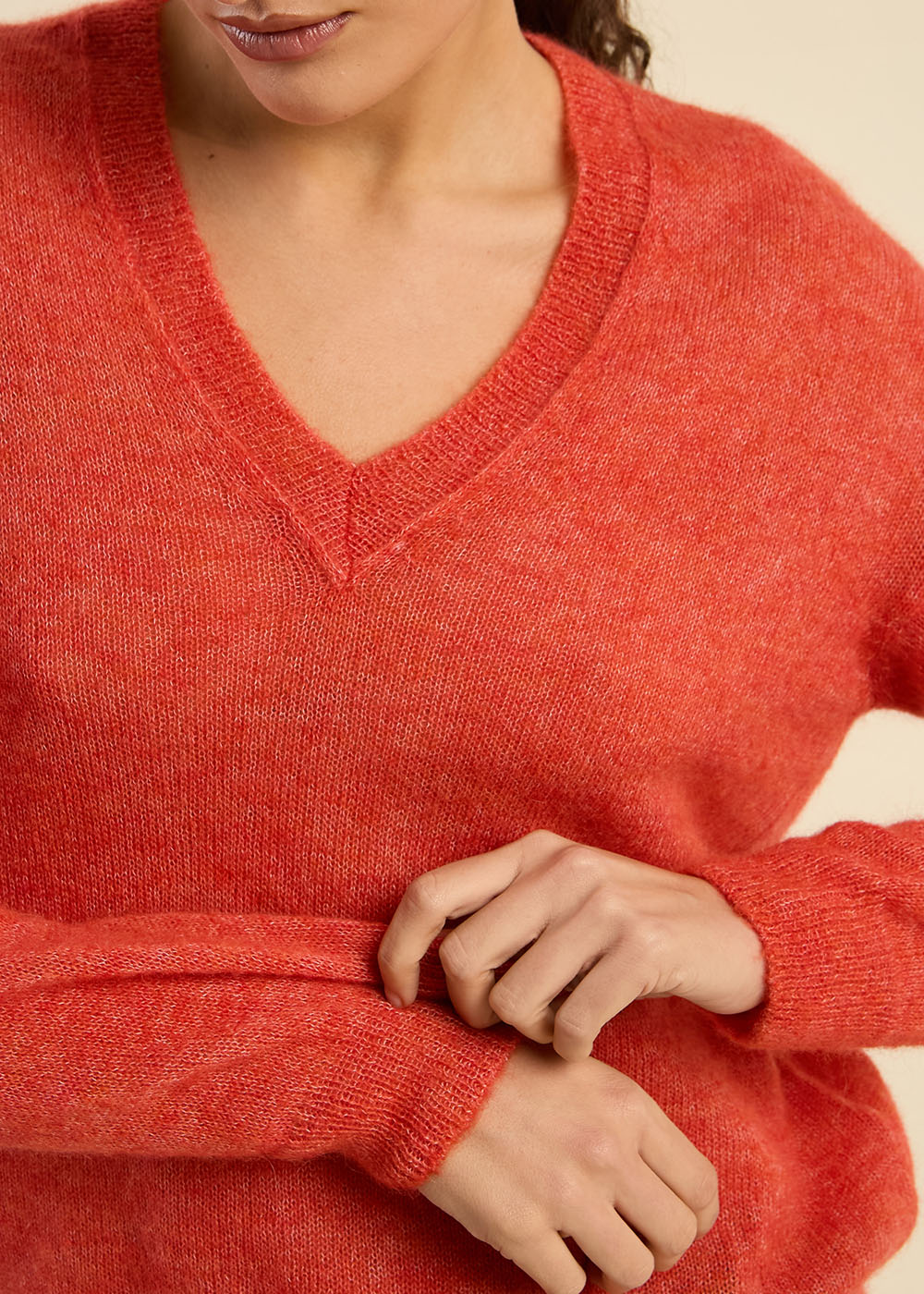 MARTINY Pull à col V manches longues - 4 - Sud Express - Sud Express