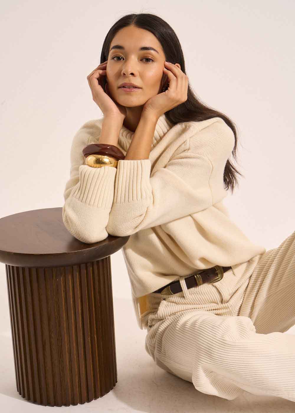 Pull col roulé en laine - Sud Express - 7 - Sud Express