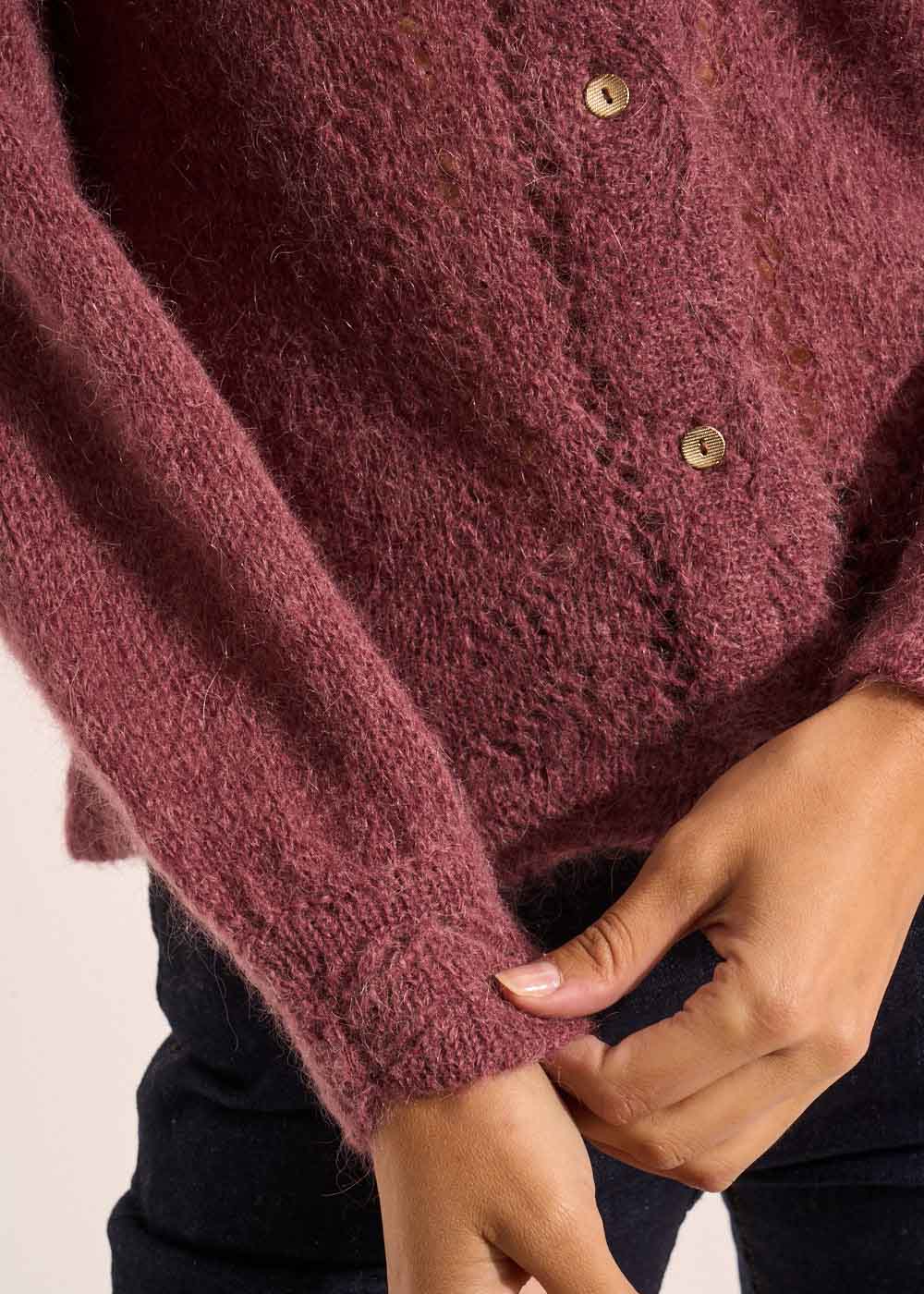 GARTIK Gilet détails dentelle - 4 - Sud Express - Sud Express