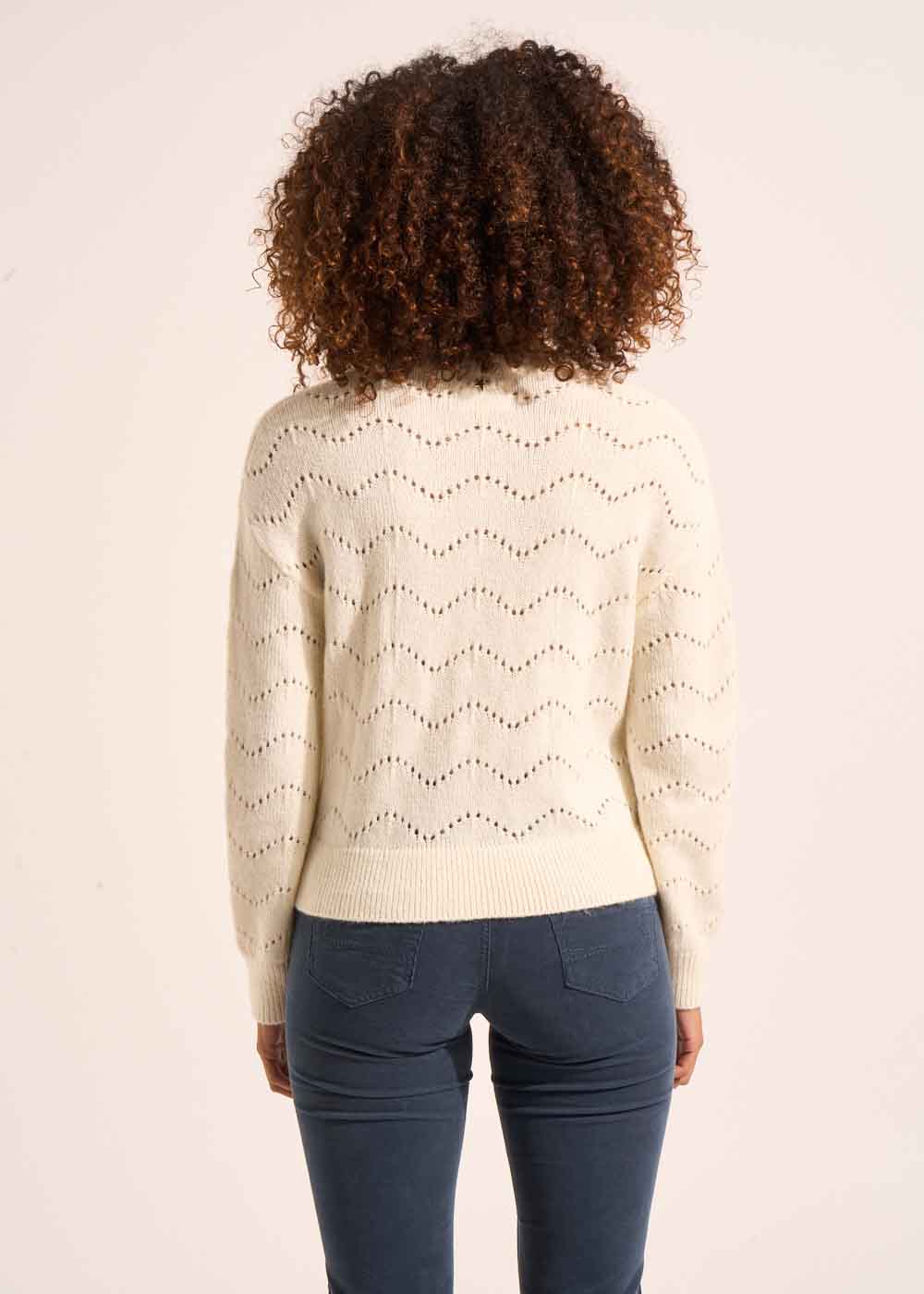 GILBERT Pull col rond fantaisie - 3 - Sud Express - Sud Express