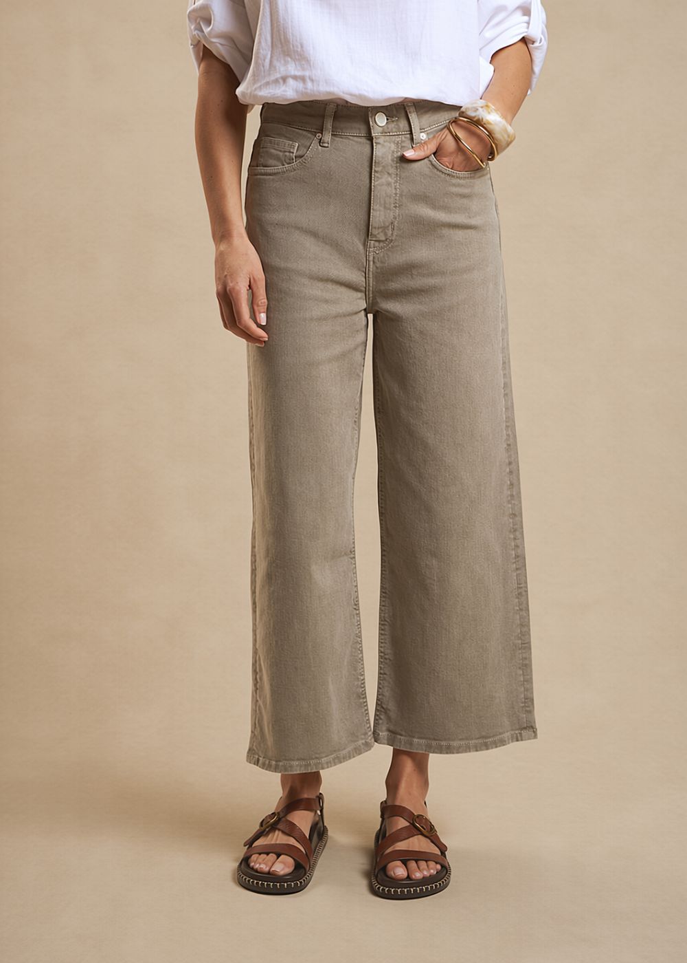 SUZY Jean taille haute coupe large 7/8 - 2 - Sud Express - Sud Express