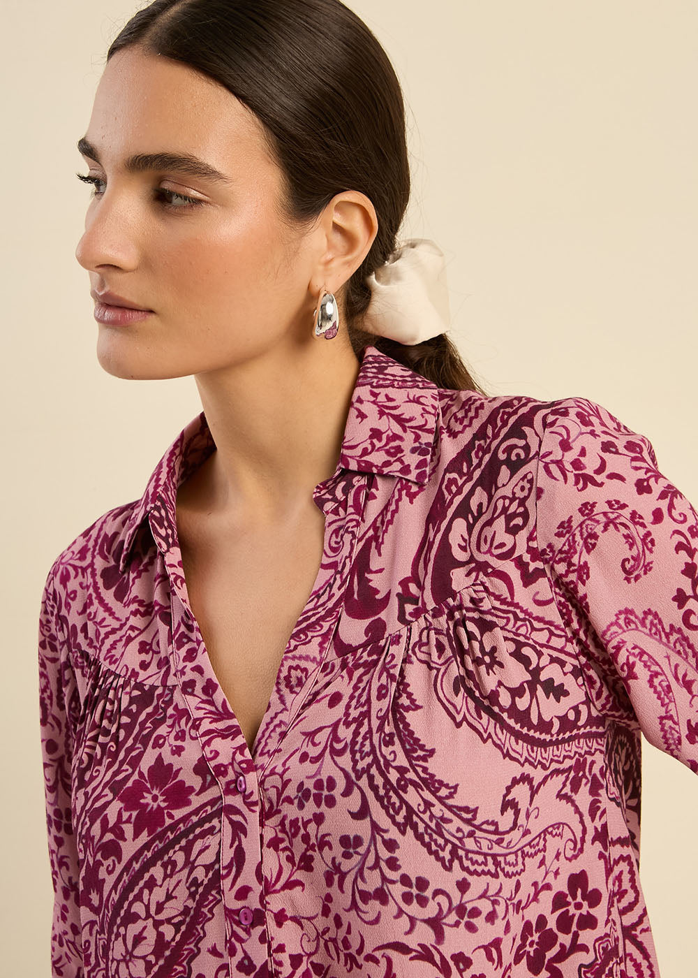 CADILINE Chemise imprimée - 4 - Sud Express - Sud Express