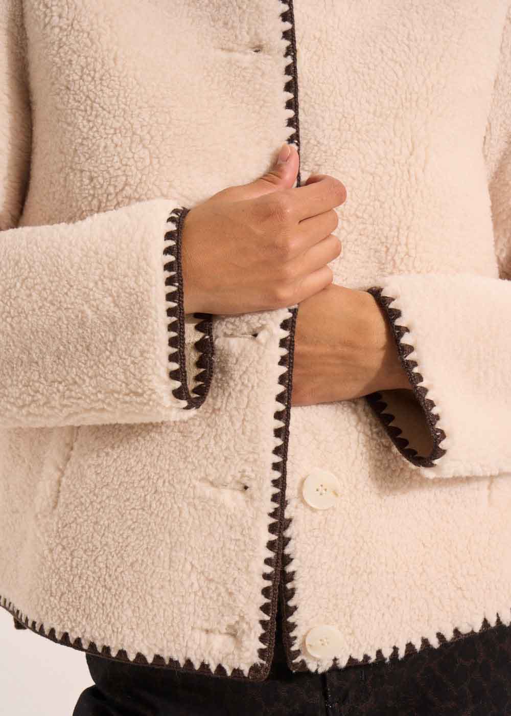 MALTA Manteau fausse fourrure - 2 - Sud Express - Sud Express