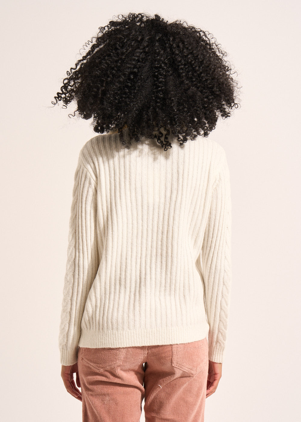 MANOUY Pull col camionneur zippé à manches longues - 3 - Sud Express - Sud Express