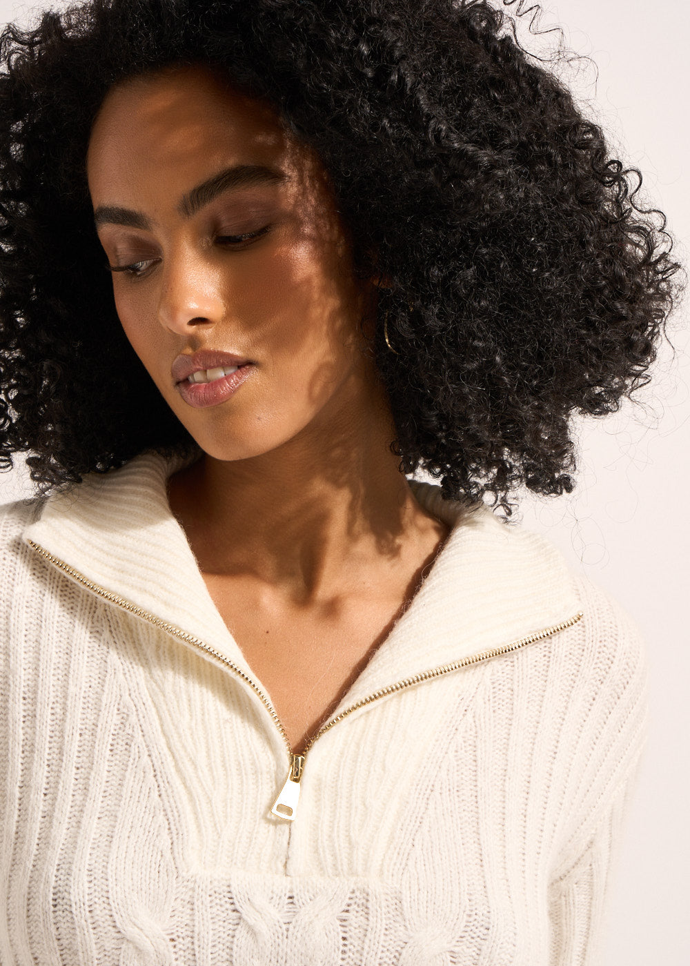 MANOUY Pull col camionneur zippé à manches longues - 4 - Sud Express - Sud Express