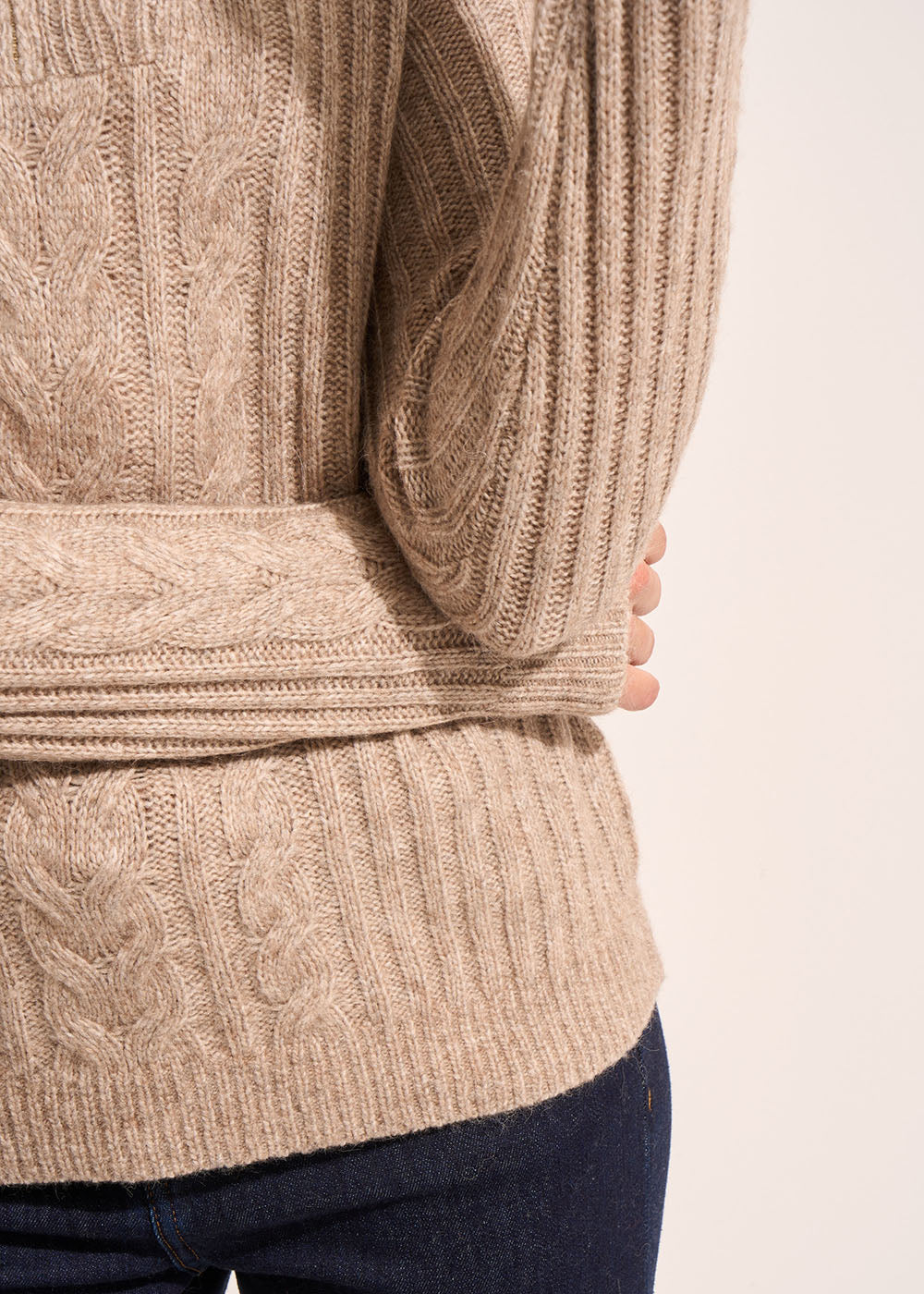 MANOUY Pull col camionneur zippé à manches longues - 4 - Sud Express - Sud Express