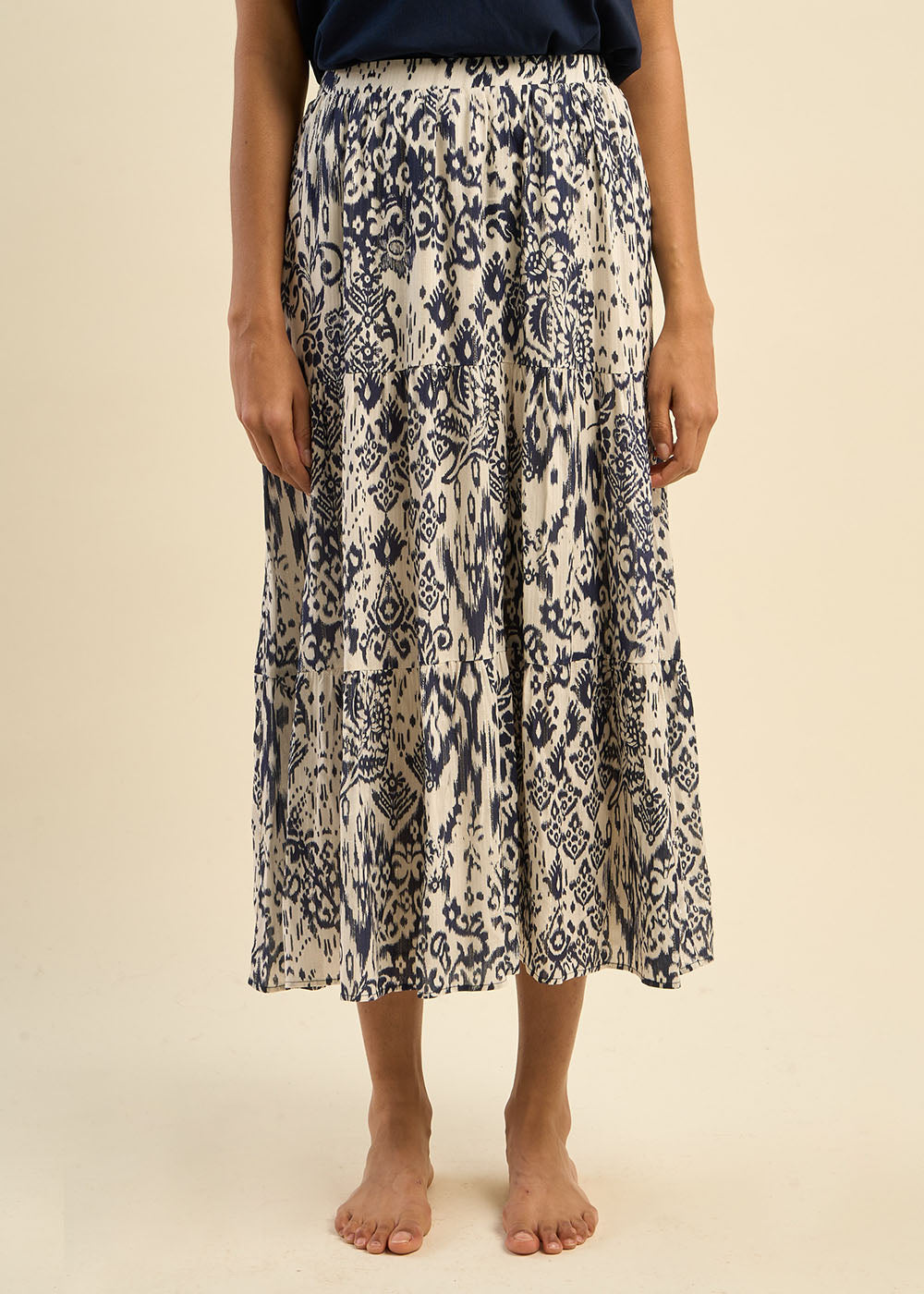 Jupe longue imprimée bohème - Sud Express - 4 - Sud Express