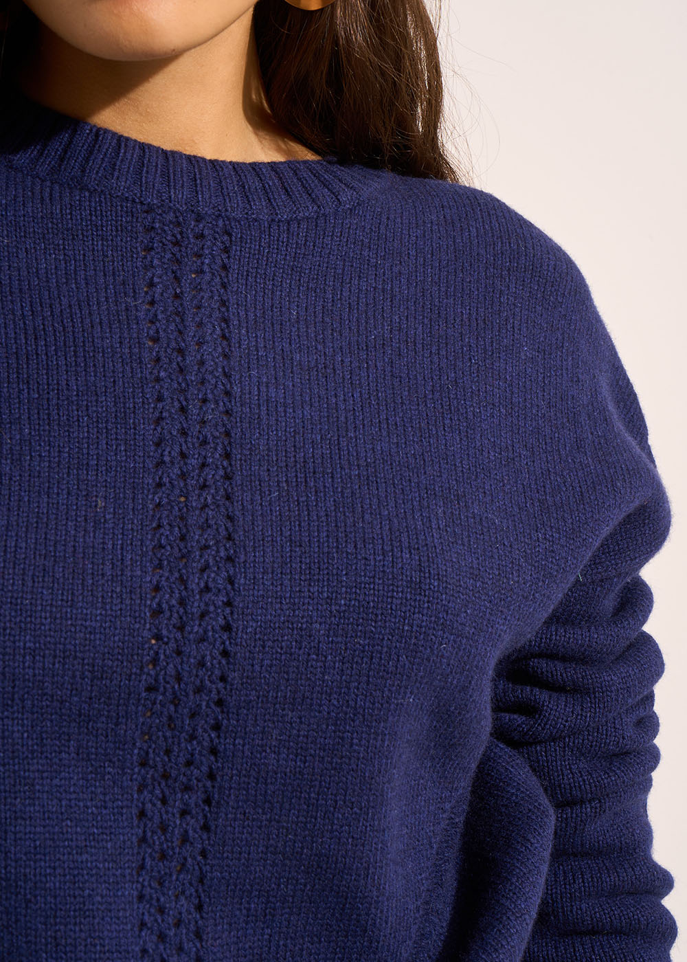 MAEVY Pull col rond à détails - 2 - Sud Express - Sud Express