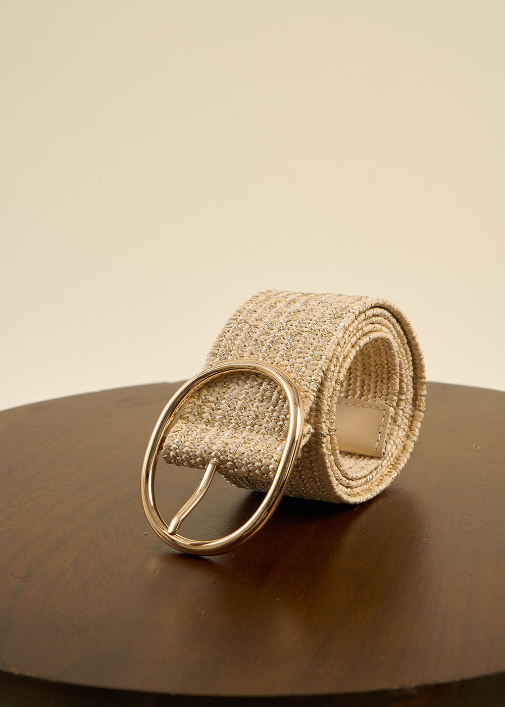 CAMALI Ceinture en Rafia fil lurex - 1 - Sud Express - Sud Express